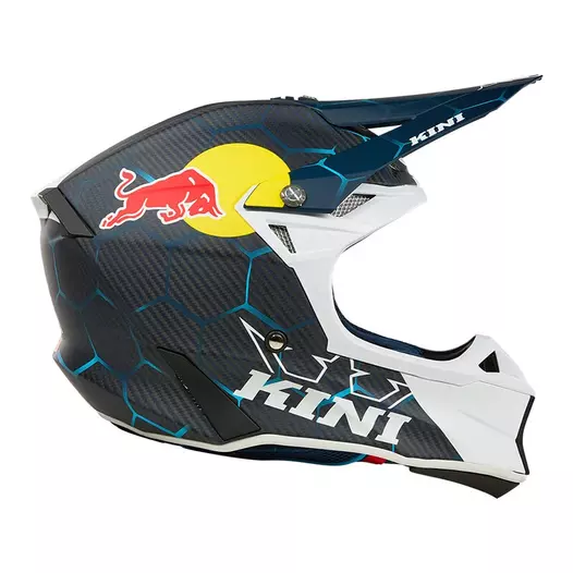 Kini Red Bull Mxc2 2.0 Мотошлем Blue White Синий
