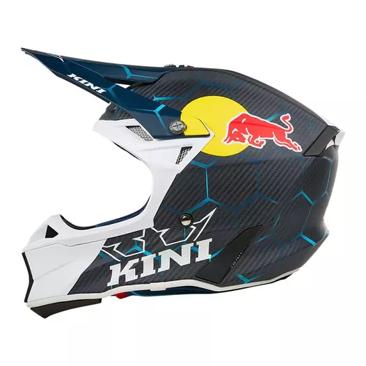 Kini Red Bull Mxc2 2.0 Мотошлем Blue White Синий