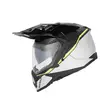 Acerbis Assault Мотошлем Black Yellow Matt Желтый