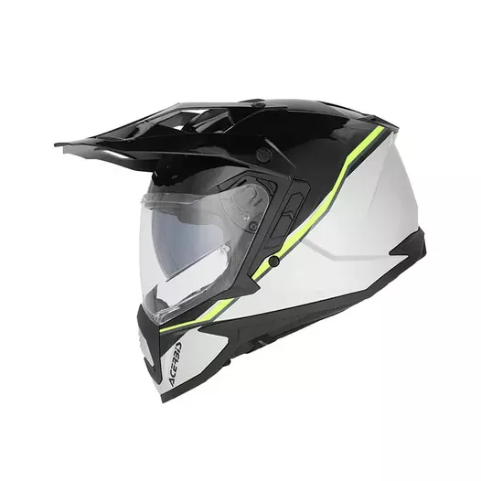 Acerbis Assault Мотошлем Black Yellow Matt Желтый