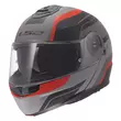 Ls2 Ff908 Strobe 2 Monza Мотошлем Grey Red Matt Красный