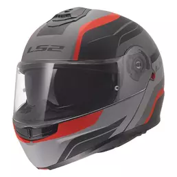 Ls2 Ff908 Strobe 2 Monza Мотошлем Grey Red Matt Красный