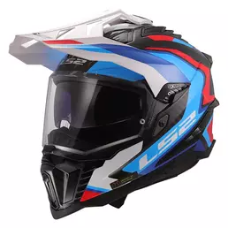 Ls2 Mx701 Explorer Carbon Frontier 2 Мотошлем Blue Синий