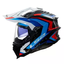 Ls2 Mx701 Explorer Carbon Frontier 2 Мотошлем Blue Синий