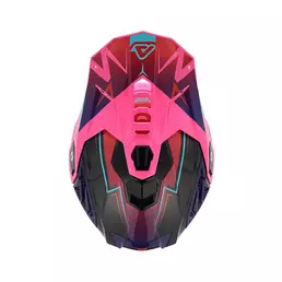 Acerbis Airstrike-x Мотошлем Black Pink Фиолетовый
