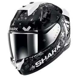 Shark Skwal I3 Hellcat Мотошлем Black Chrome Silver Серый