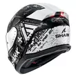 Shark Skwal I3 Hellcat Мотошлем Black Chrome Silver Серый