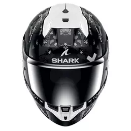 Shark Skwal I3 Hellcat Мотошлем Black Chrome Silver Серый