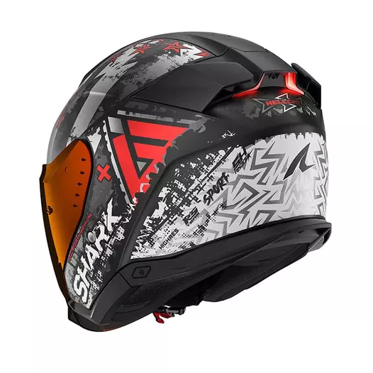 Shark Skwal I3 Jet Hellcat Mat Мотошлем Red Красный