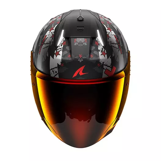 Shark Skwal I3 Jet Hellcat Mat Мотошлем Red Красный