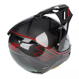 Klim X1 Alpha Quanta Мотошлем Black Red Красный