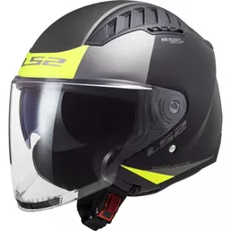 Ls2 Of600 Copter 2 Urbane Мотошлем Black Matt Yellow Желтый