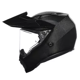 Agv Ax9 E2206 Carbon Mono Мотошлем Glossy Черный
