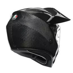 Agv Ax9 E2206 Carbon Mono Мотошлем Glossy Черный