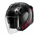 Shark Skwal Jet Shiever Мотошлем Black Red Красный