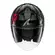 Shark Skwal Jet Shiever Мотошлем Black Red Красный