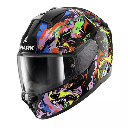 Shark Ridill 2 Racing Beast Мотошлем Purple Фиолетовый (размер: xs)