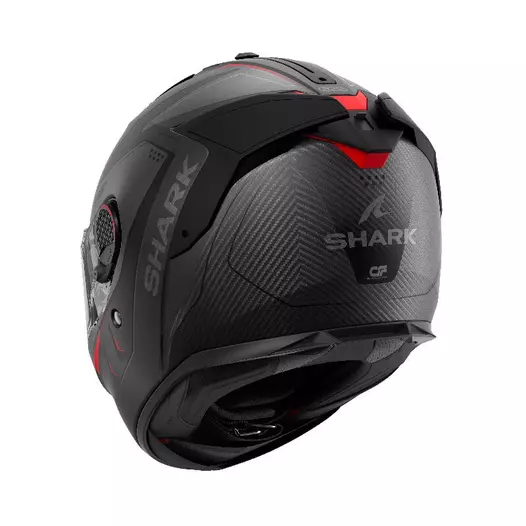 Shark Spartan Gt Pro Carbon Mekarium Mat Red Черный
