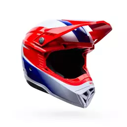 Bell Moto-10 Mips Falcon Мотошлем Red White Красный
