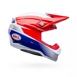 Bell Moto-10 Mips Falcon Мотошлем Red White Красный