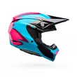 Bell Moto-10 Spherical Fluid Мотошлем Green Pink Зеленый