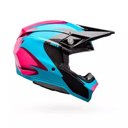 Bell Moto-10 Spherical Fluid Мотошлем Green Pink Зеленый