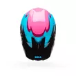 Bell Moto-10 Spherical Fluid Мотошлем Green Pink Зеленый