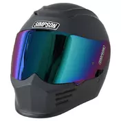 Simpson Speed 2206 Мотошлем Black Matt Черный