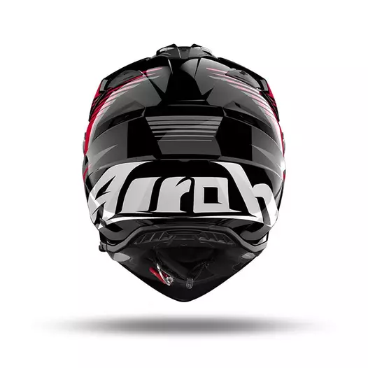 Airoh Bandit Spicy Мотошлем Red Glossy Красный