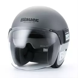 Blauer Pod 06 Мотошлем Titanium Matt Grey Серый