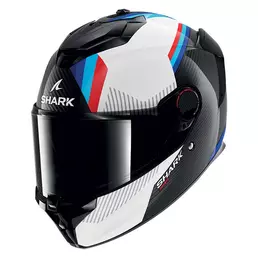 Shark Spartan Gt Pro Dokhta Carbon White Blue Синий