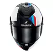 Shark Spartan Gt Pro Dokhta Carbon White Blue Синий