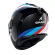 Shark Spartan Gt Pro Dokhta Carbon White Blue Синий
