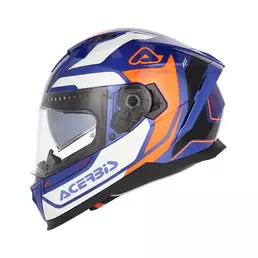 Acerbis X-way Graphic Мотошлем Orange Blue Оранжевый