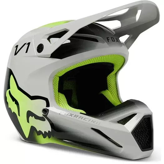 Fox Youth V1 Toxsyk Мотошлем Steel Grey Серый (размер: ym)