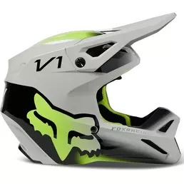 Fox Youth V1 Toxsyk Мотошлем Steel Grey Серый