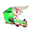 Acerbis X-track 2206 Мотошлем Green White Зеленый