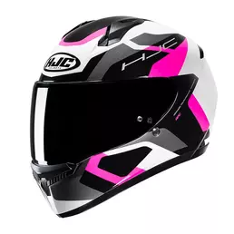 Hjc C10 Tins Мотошлем Pink Grey Розовый