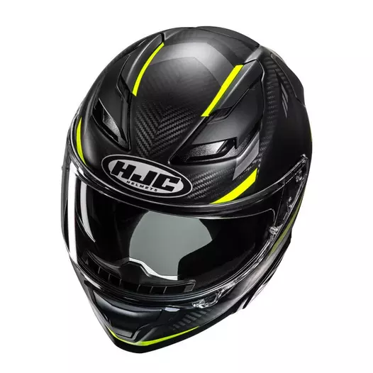 Hjc F71 Carbon Esira Мотошлем Yellow Matt Желтый