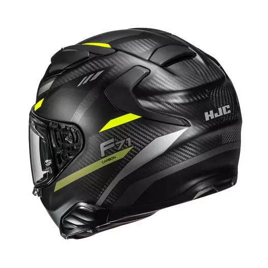 Hjc F71 Carbon Esira Мотошлем Yellow Matt Желтый