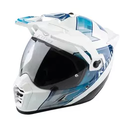 Klim Krios Pro Spectrum Мотошлем White Blue Белый