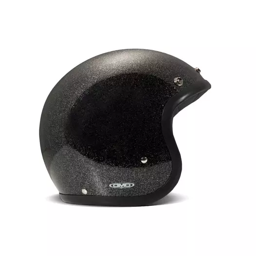 Dmd Jet Retro Glitter Мотошлем Black Черный (размер: s)