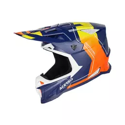 Acerbis T711 Мотошлем Blue Orange Синий