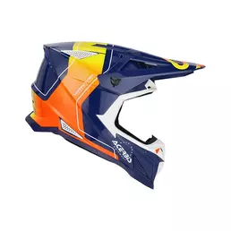 Acerbis T711 Мотошлем Blue Orange Синий