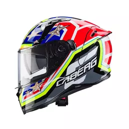 Caberg Avalon X Track Мотошлем Yellow Red Blue Желтый