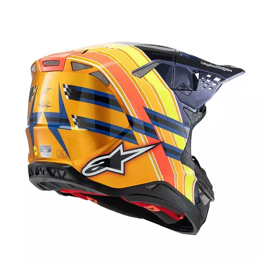 Alpinestars Supertech M10 2206 Tld Edition 25 Мотошлем Синий