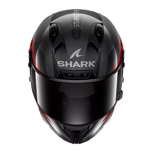 Shark Aeron Gp Fim2 Motogp Мотошлем Anthracite Red Серый