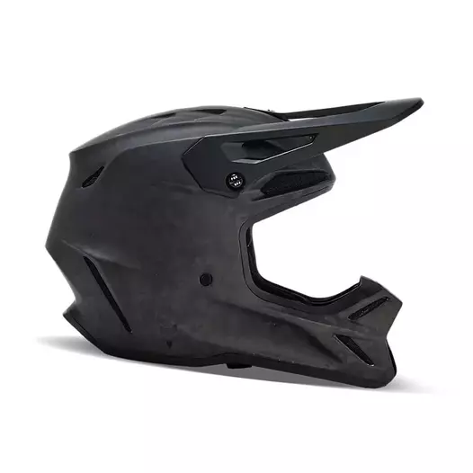 Fox V3 Rs Carbon Мотошлем Black Matt Черный