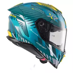 Premier Hyper 22.06 Xr 21 Мотошлем Blue Синий