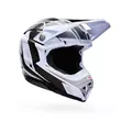 Bell Moto-10 Spherical Grid Мотошлем White Black Белый (размер: l)